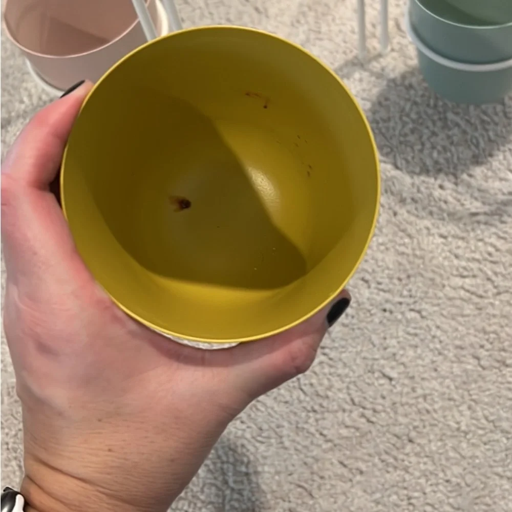 West elm 3 pot planter